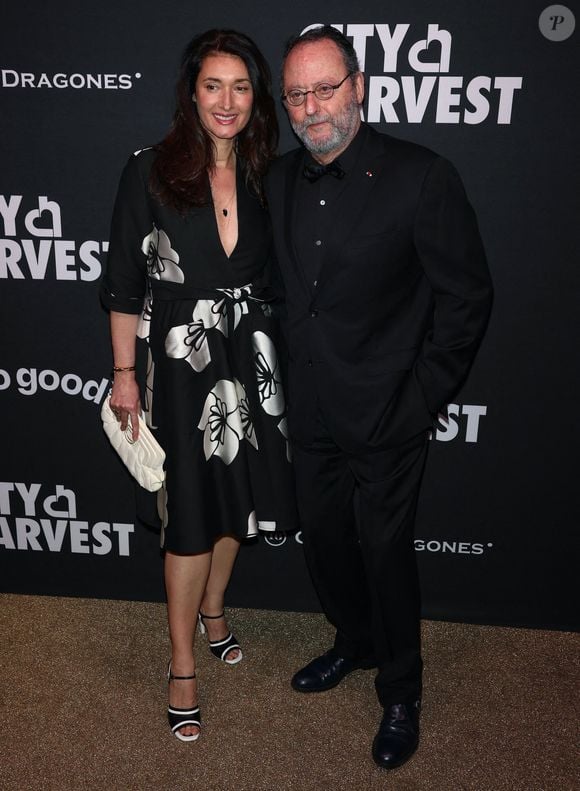 Jean Reno et Zofia Borucka assistent au Gala City Harvest au restaurant Cipriani à New York, NY le 22 avril 2025. Photo par Charles Guerin/ABACAPRESS.COM