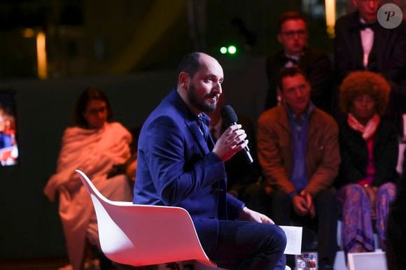 Exclusif - Karim Rissouli lors de l'émission "C ce soir" lors du 76ème Festival International du Film de Cannes, France, le 19 mai 2023. © Jack Tribeca/Bestimage
