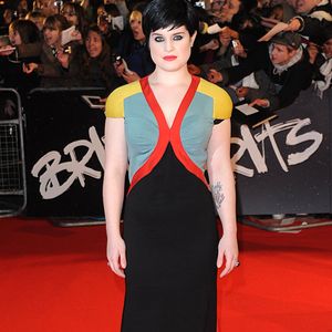 Kelly Osbourne arrive aux BRIT Awards 2008, à Earls Court à Londres, Royaume-Uni, le 20 février 2008. Photo par Joel Ryan/PA Photos/ABACAPRESS.COM