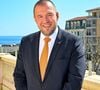 Guillaume Gomez, l'ambassadeur pour la gastronomie française et ancien chef de l’Élysée, lors de la 2eme édition du Salon International de l’Agrume, au Palais de l'Europe, à Menton le 5 avril 2025. © Bruno Bebert/Bestimage