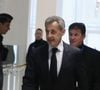 "La procédure suit son cours, je n’ai aucun commentaire à faire." a réagi Jacqueline Laffont, l’avocate de Nicolas Sarkozy, auprès de l'AFP.
Nicolas Sarkozy - Arrivées au procès du financement libyen de Sarkozy le 6 février 2025.
© Christophe Clovis / Bestimage