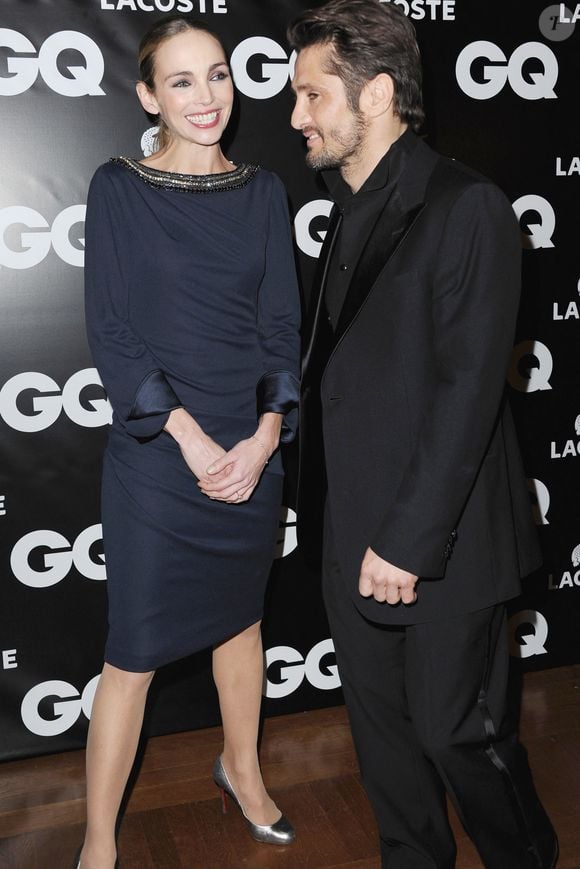 Claire Keim et Bixente Lizarazu à la soirée GQ Man Of The Year 2010 à l'hôtel Shangri La, à Paris, France, le 19 janvier 2011. Photo by Nicolas Gouhier/ABACAPRESS.COM