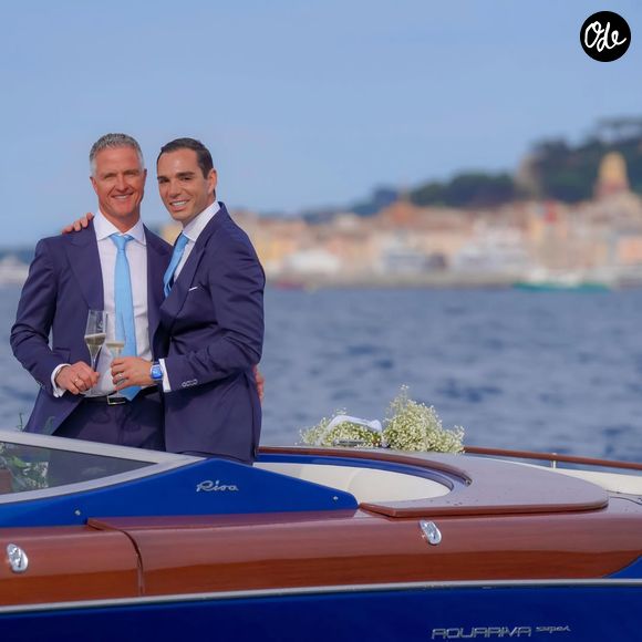 Etienne Bousquet-Cassagne a partagé de nombreuses images inédites de son mariage avec Ralf Schumacher. Capture d'écran Instagram