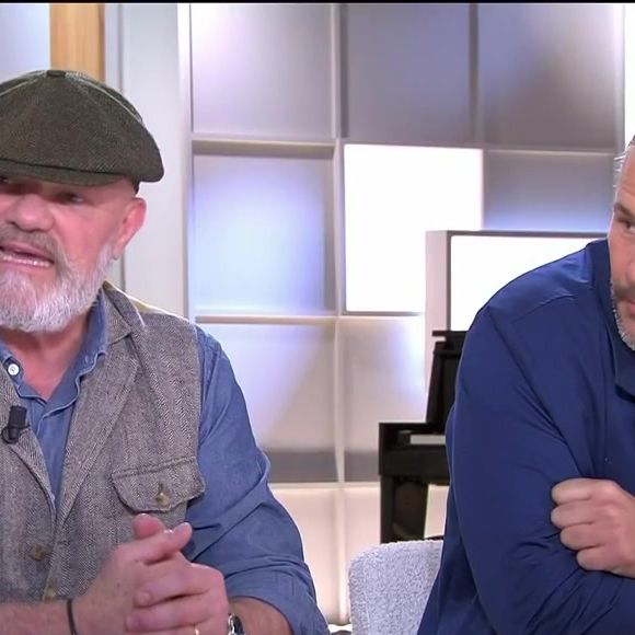 Philippe Etchebest et Glenn Viel dans "C à vous", le 24 mars 2025, sur France 5