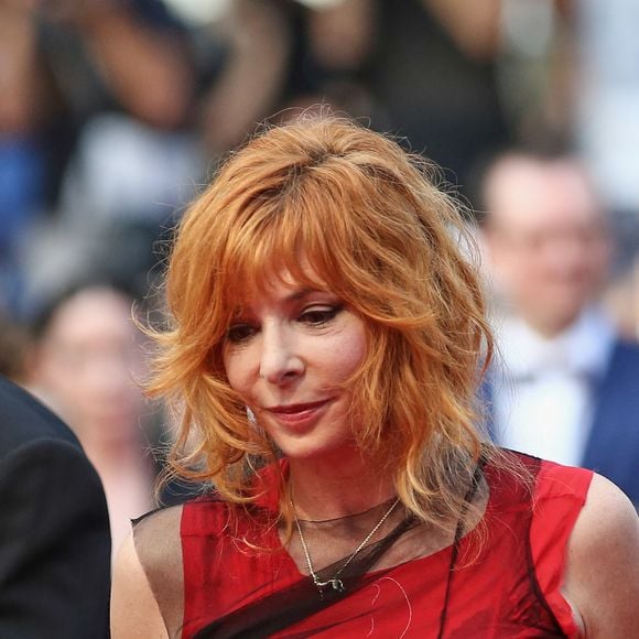 Mylène Farmer à la montée des marches du film « Annette » lors de la cérémonie d'ouverture du 74ème Festival International du Film de Cannes. Le 6 juillet 2021. © Borde-Jacovides-Moreau / Bestimage