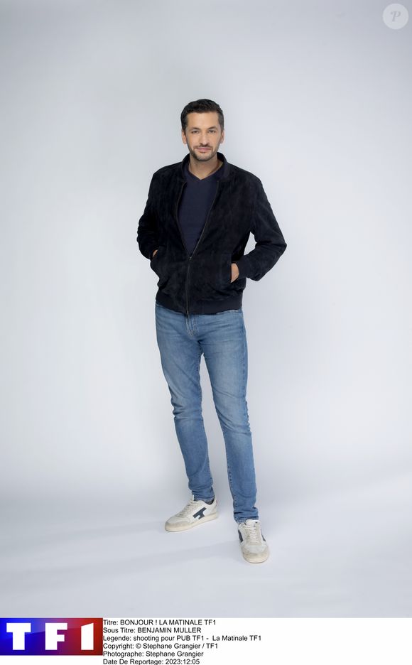 Photo officielle de Benjamin Muller pour "Bonjour"