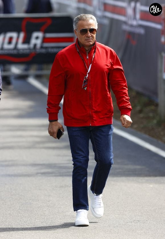 Jean Alesi au Grand prix de Formule 1 (F1) d'Émilie-Romagne sur le circuit d'Imola en Italie le 23 avril 2022.

© DPPI / Panoramic / Bestimage