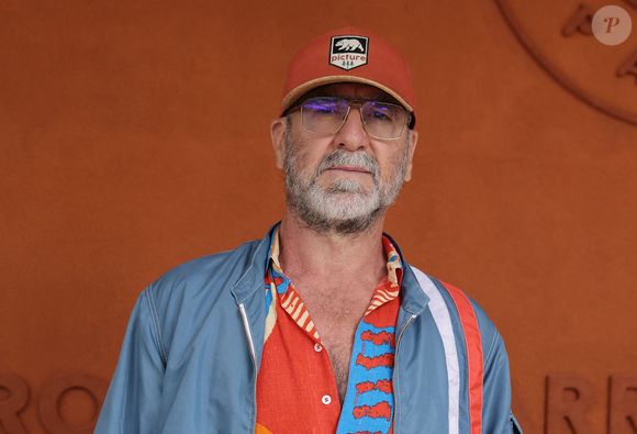 Eric Cantona - Célébrités au village des Internationaux de France de tennis de Roland Garros 2024 à Paris le 7 juin 2024.  © Jacovides-Moreau/Bestimage