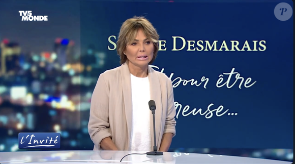 Sophie Desmarais a partagé la vie de Christophe Lambert pendant plusieurs années.  Capture d'écran Youtube