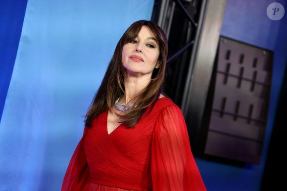 Monica Bellucci au photocall de la 48ème cérémonie des César à l'Olympia à Paris le 24 février 2023 © Dominique Jacovides / Olivier Borde / Bestimage