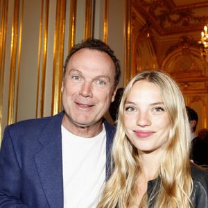 Julien Lepers et sa fille Lorraine CEDRIC PERRIN / BESTIMAGE