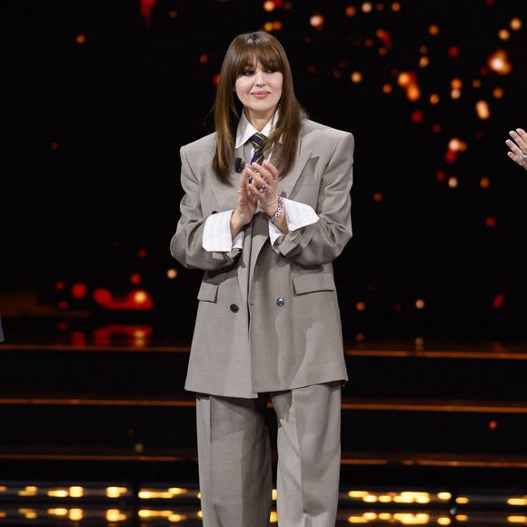 Monica Bellucci - Les célébrités sur la scène de la 70ème cérémonie David di Donatello Awards à Rome, le 7 mai 2025. @SGP / BESTIMAGE