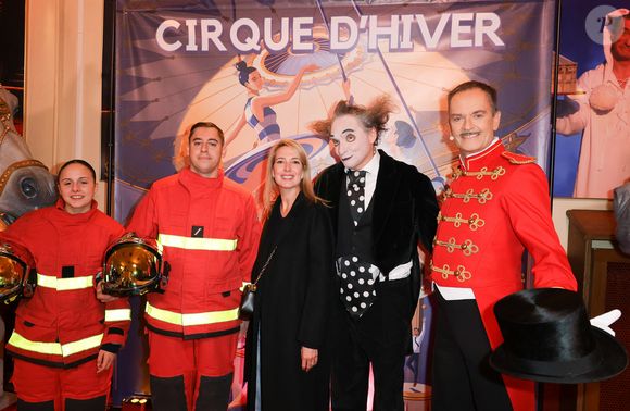 Sidonie Bonnec au photocall de la générale du spectacle "Tempo" du Cirque d'Hiver Bouglione à Paris, France, le 18 octobre 2025. © Coadic Guirec/Bestimage