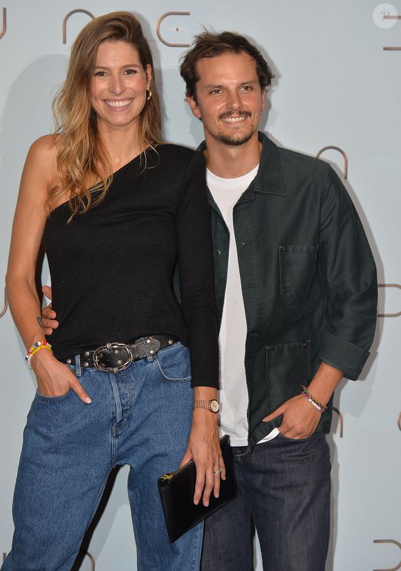 Juan Arbelaez et sa femme Laury Thilleman - Projection du film "Dune" au cinéma Le Grand Rex à Paris, le 6 septembre 2021.
© Veeren/Bestimage