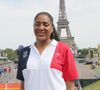 Marie-José Pérec, triple championne olympique, a conservé un lien très fort avec Paris, où elle vit depuis son arrivée en métropole à l'âge de 16 ans.

Marie-José Perec - Lancement de "Live des Jeux" dans les Jardins du Trocadero à Paris. Installé dans les jardins du Trocadéro, ce village consacré au sport et à l'olympisme propose gratuitement tout un programme d'animations pour célébrer les Jeux olympiques de Tokyo .
Bestimage