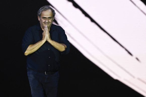 Michel Platini durant le Together, a Black & White Show organisé par la Juventus de Turin en Italie.
Crédit : Imago / Panoramic / Bestimage