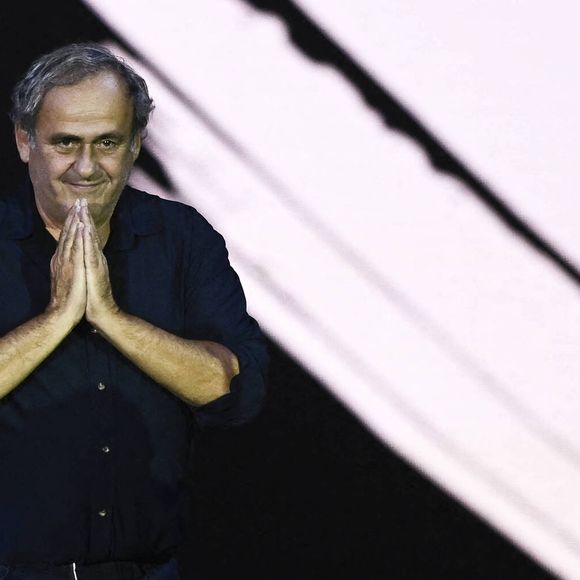 Michel Platini durant le Together, a Black & White Show organisé par la Juventus de Turin en Italie.
Crédit : Imago / Panoramic / Bestimage