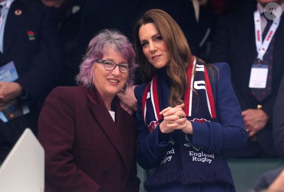 La princesse était à un match de l'équipe de rugby anglaise

La princesse de Galles et Deborah Griffin, présidente de la RFU, dans les tribunes avant le match des Six Nations Guinness au stade Allianz de Twickenham, à Londres. Date de la photo : samedi 21 février 2026. Photo : Adam Davy/PA Wire