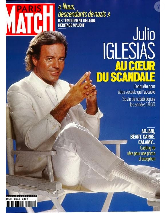 Couverture de "Paris Match" du jeudi 22 janvier 2026.