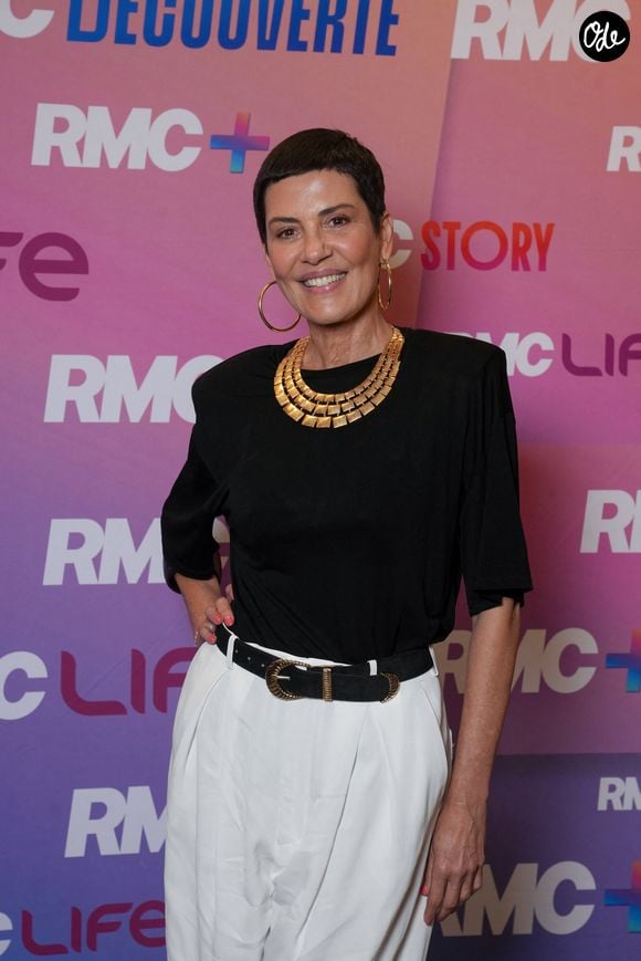 Cristina Cordula - Conférence de presse de rentrée 2026-2027 des chaînes RMC Story, RMC Découverte et RMC Life et lancement de RMC+ à la Cité de l’Architecture et du Patrimoine à Paris le 24 juin 2026. © Anne-Sophie Guebey / Bestimage