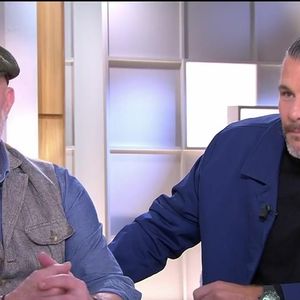 Philippe Etchebest et Glenn Viel dans "C à vous", le 24 mars 2025, sur France 5
