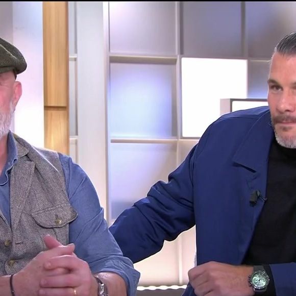 Philippe Etchebest et Glenn Viel dans "C à vous", le 24 mars 2025, sur France 5