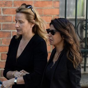 Reem Kherici - Arrivées aux obsèques de Nadia Farès en l'église Saint-Jean-de-Montmartre à Paris, le 24 avril 2026. N.Farès est décédée le 17 avril 2026 quelques jours après un "incident cardiaque" survenu le 12 avril 2026 dans la piscine du complexe sportif, Blanche (9ème).
© Clément Prioli / Bestimage