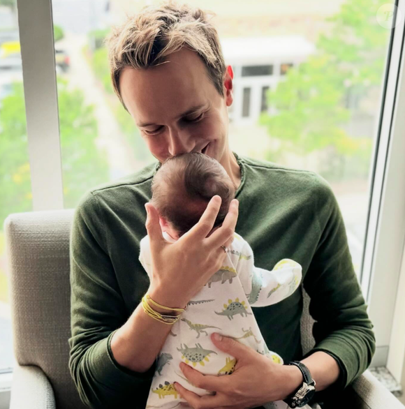 Cyril Féraud comblé avec son fils Tim - photo Instagram du 23 juillet 2024