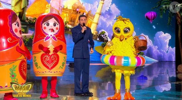 Le poussin dans Mask Singer 9, prime du 22 mai - capture d'écran TF1