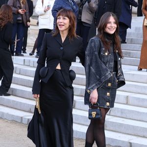 Sophie Marceau et sa fille Juliette Lemley au défilé Schiaparelli "Collection Haute Couture Printemps/Eté 2026" lors de la Fashion Week de Paris, le 26 janvier 2026

© Denis Guignebourg / Bestimage