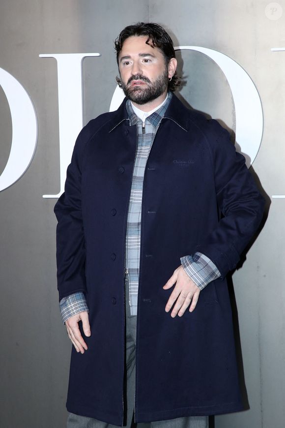 Nicolas Maury  au photocall du défilé Dior Homme à l'École-Militaire lors de la semaine de la mode masculine automne/hiver 2025-2026 à Paris, France, le 24 janvier 2025. © Bertrand Rindoff/Bestimage