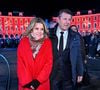 Christian Estrosi, le maire de Nice, et sa femme Laura Tenoudji Estrosi durant la soirée d'ouverture de la 140eme édition du Carnaval de Nice "Roi des Oceans" à Nice, le 15 février 2025. Le Carnaval se déroule du 12 février au 2 mars 2025. Le Carnaval de Nice 2025 "Roi des Océans", est un préambule au rendez-vous mondial, que sera le sommets des Océans qui se tiendra en juin 2025 dans la capitale azuréenne. Le Carnaval portera ces messages forts de prise de conscience collective du réchauffement de la planète et du dérèglement climatique, au travers son ADN qui sont satire, ironie et féerie. © Bruno Bebert/Bestimage