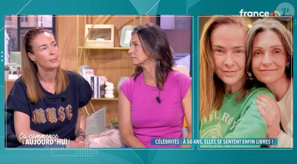 Bénédicte Delmas et Adeline Blondieau sur le plateau de "Ça commence aujourd'hui" ce mercredi 27 août 2025 face à Faustine Bollaert. (Capture d'écran).