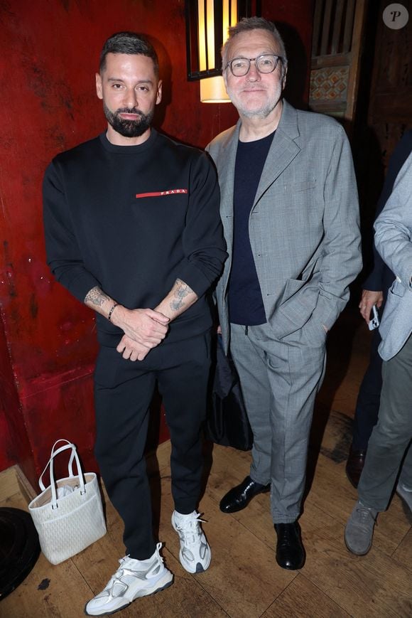 "Je vais à Villerville tous les quinze jours environ" déclarait l'animateur au Parisien

Hugo Manos et Laurent Ruquier assistent au lancement du livre de Sylvie Tellier " Couronne et prejuges " et célèbrent son 46e anniversaire organisé par Five Eyes Production au Buddha Bar à Paris, à Paris, France, le 28 mai 2024. Photo by Jerome Dominé/ABACAPRESS.COM