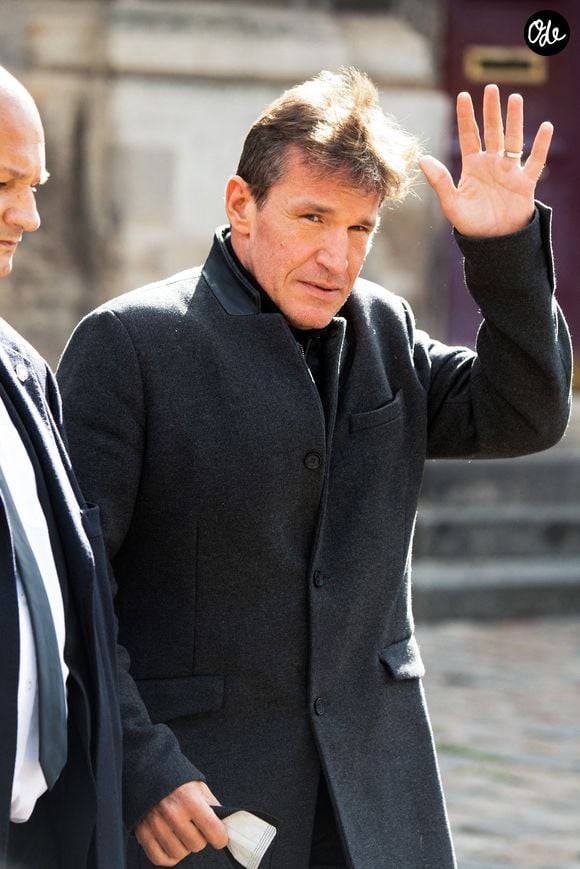Benjamin Castaldi lors d'une messe d'hommage à l'homme d'affaires français Bernard Tapie à l'église Saint-Germain-des-Prés à Paris, en France, le 6 octobre 2021. Photo de David Niviere/ABACAPRESS.COM