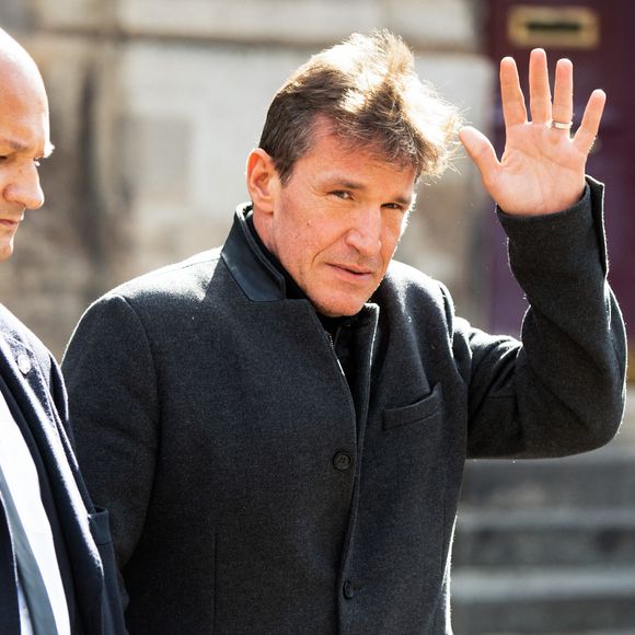 Benjamin Castaldi lors d'une messe d'hommage à l'homme d'affaires français Bernard Tapie à l'église Saint-Germain-des-Prés à Paris, en France, le 6 octobre 2021. Photo de David Niviere/ABACAPRESS.COM