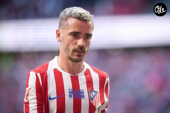 Antoine Griezmann, de l'Atlético de Madrid, lors de son dernier match de Liga EA Sports 2025/2026 avec l'Atlético de Madrid, contre le FC Gérone, lors de la 37e journée, à Madrid, en Espagne, le 17 mai 2026. Photo de Ropero/ALTERPHOTOS/ABACAPRESS.COM