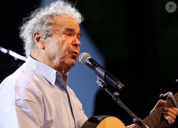 Pierre Perret en concert au 25eme festival Bastid'Art de Miramont de Guyenne (47), le 4 aout 2019 - Photo by Simonet/ANDBZ/ABACAPRESS.COM