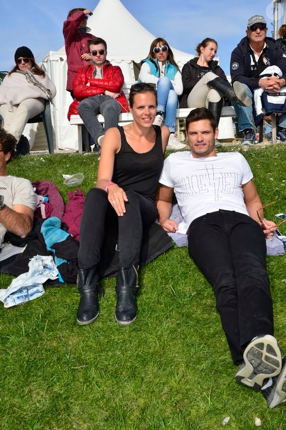 Laure Manaudou et son frère Florent Manaudou - People au "GPA Jump Festival" à Cagnes-sur-Mer, le 29 mars 2014. ©JLPPA / Bestimage
