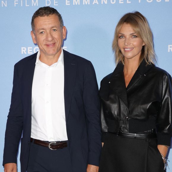 Dany Boon et sa nouvelle compagne Clara Vello - Avant-première du film "Regarde" au Cinéma Pathé Wepler à Paris le 8 septembre 2025. © Coadic Guirec/Bestimage