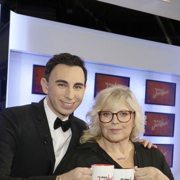 Exclusif - Jordan de Luxe et Laurence Boccolini lors de l'enregistrement de l'émission "Chez Jordan" à Paris. Le 14 juin 2023
© Cédric Perrin / Bestimage