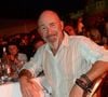 "Je vais être papi !", Vincent Lagaf' s'est-il enthousiasmé en plateau, avouant avoir déjà hâte de couvrir son petit-fils ou sa petite-fille de cadeaux.
Vincent Lagaf' - Les people assistent à l'édition Fight Night 2018 à Saint-Tropez le 4 Août 2018
© Rachid Bellak / Bestimage