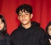 Cristiano Ronaldo Jr a aujourd'hui 14 ans 

Enfants Cristiano Ronaldo et Georgina Rodrigez au défilé Vetements mode femme automne / hiver lors de la Fashion Week de Paris (PFW), au Pavillon Cambon , France, © Jérémy Melloul/Bestimage