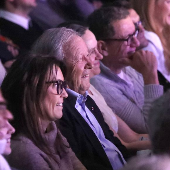 Exclusif - Georges Blanc (Chef Étoilé) en famille et Dany Boon - Célébrités au spectacle « Laurent Gerra se met à table ! », à savourer au Casino de Paris, à Paris, France, le 03 Janvier 2025. © Bertrand Rindoff/Bestimage