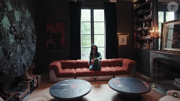 La magnifique maison de Lenny Kravitz à Paris filmée par "Architectural Digest", mai 2025.
