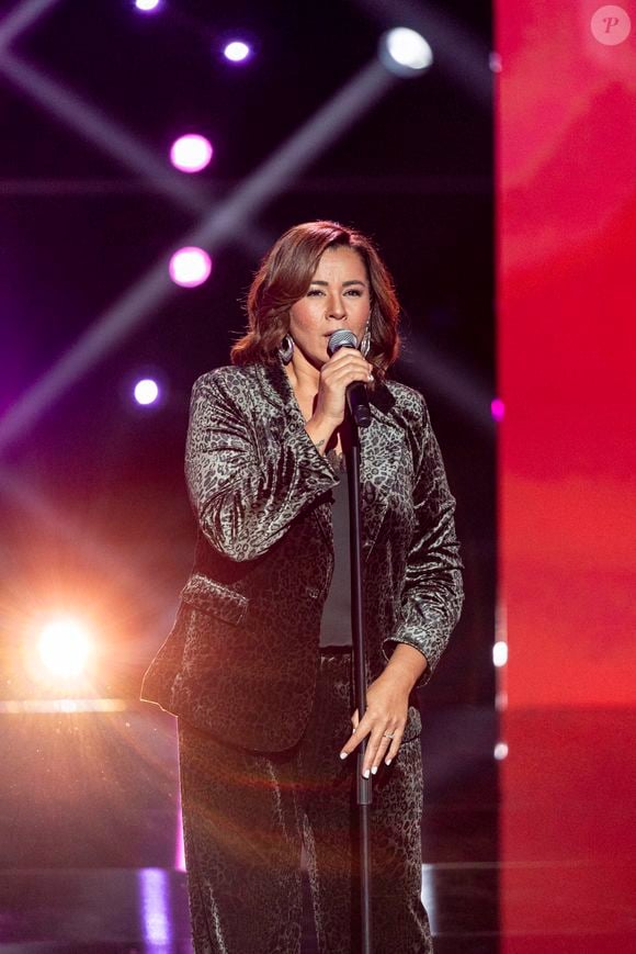 Exclusif - Chimene Badi - Enregistrement de l'émission "La fête de la chanson française" à Paris, présentée par L.Thilleman et A.Manoukian, et diffusée le 20 décembre sur France 3
© Pierre Perusseau / Bestimage