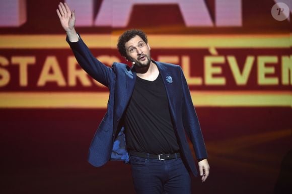 Eric Antoine à l'enregistrement de l'émission "Tout le monde chante contre le cancer, les stars relèvent le défi" au Palais des Congrès à Paris, qui sera diffusée en prime time sur W9. © Giancarlo Gorassini / Bestimage