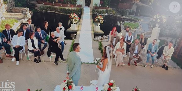 Mariage de Marie et Laurent dans "Mariés au premier regard 2025", épisode du 12 mai, sur M6
