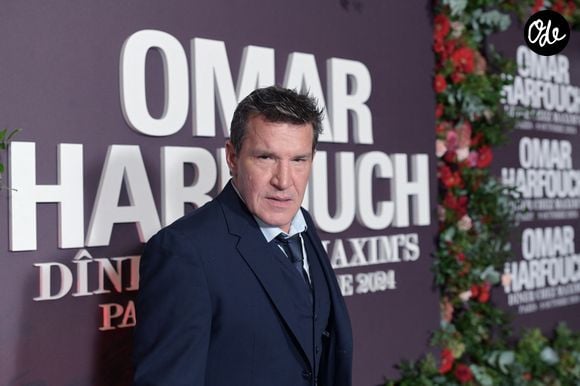 Benjamin Castaldi au photocall de la soirée Omar Harfouch "Dîner chez Maxim's" à Paris le 9 octobre 2024. © Rachid Bellak / Bestimage