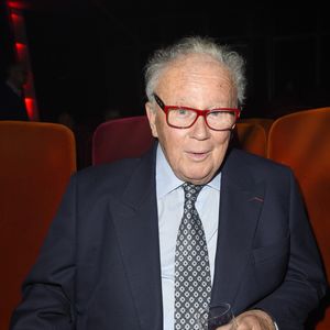 Philippe Bouvard - Conférence de rentrée de la station de radio RTL à Paris. Le 13 septembre 2017. © Coadic Guirec / Bestimage